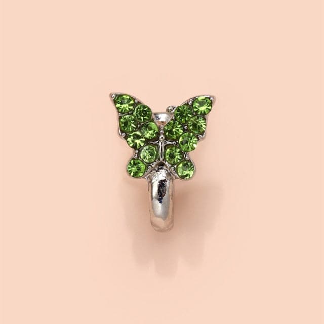 Butterfly Decor Nose Cuff Ring