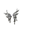 Silver Butterfly Fairy Earrings